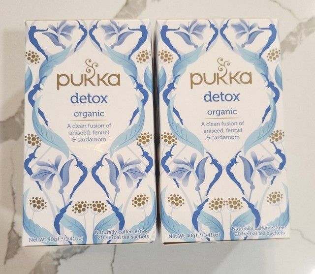 Prunelax Pukka Herbal Teas Detox Organic Aniseed Fennel and Cardamom