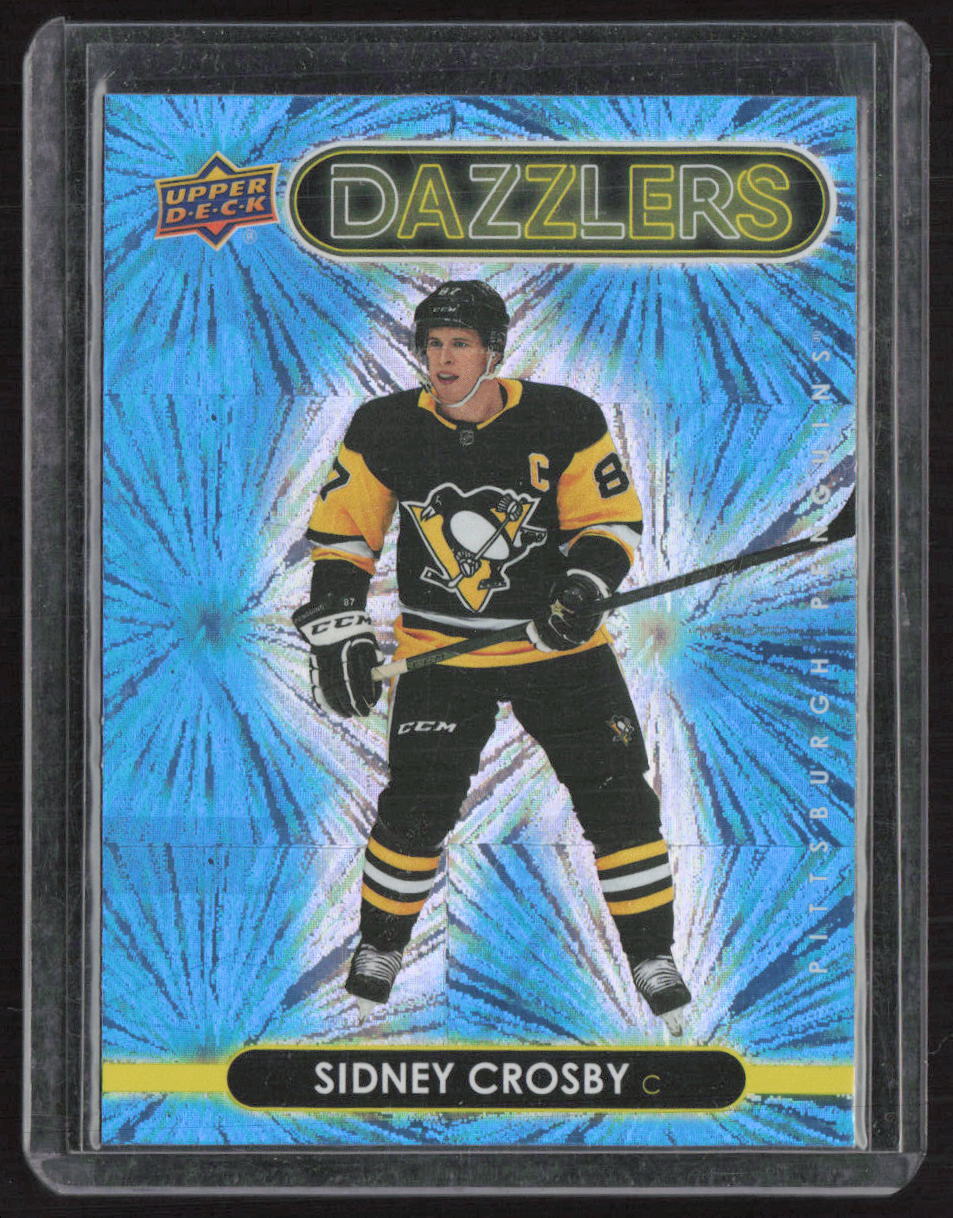 2021-22 Upper Deck #DZ-35 Sidney Crosby Dazzlers Blue