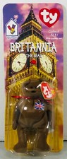 McDONALDS TY BEANIE BABY BRITANNIA THE BEAR RARE WITH 2 TAG ERRORS 1993 OAKBROOK