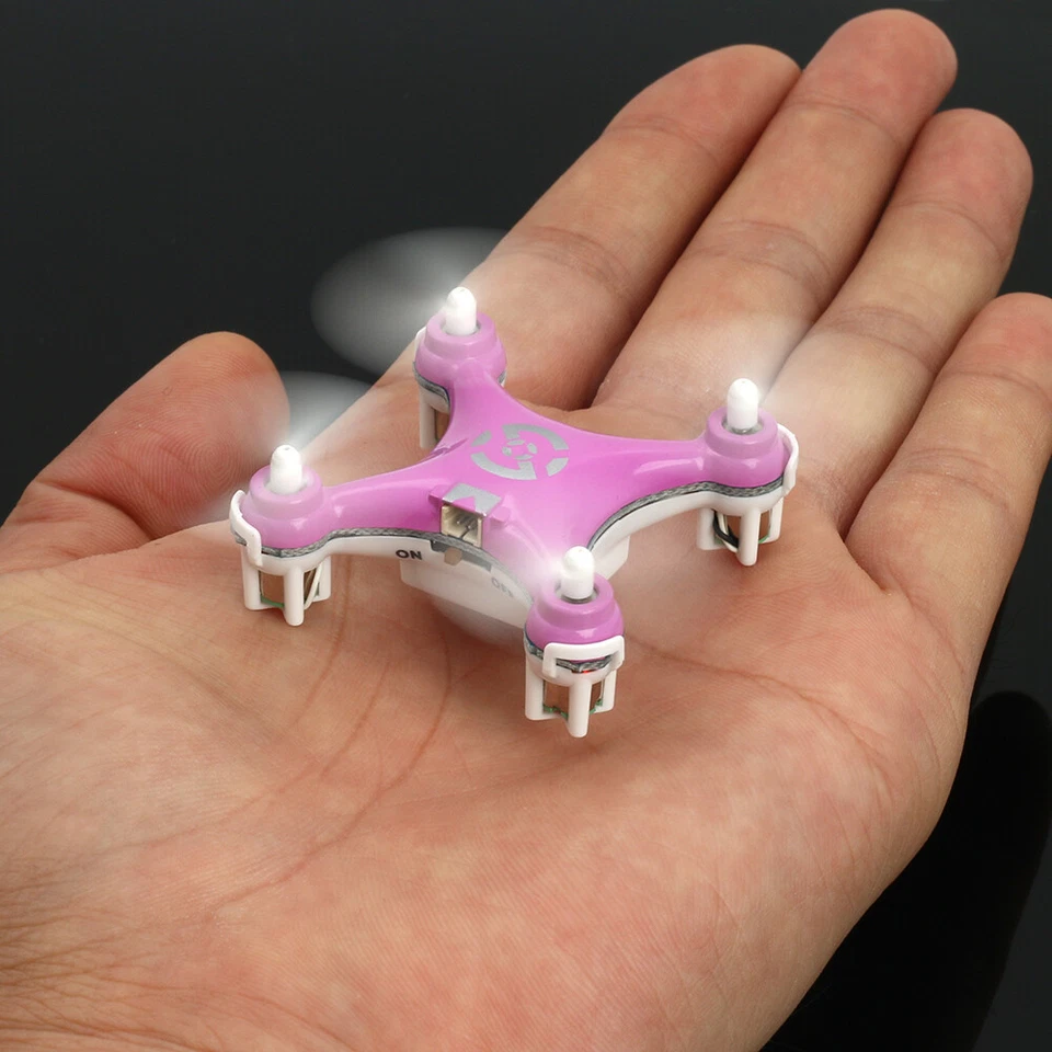 Cheerson CX-10 Mini Drone 4 canales 6 ejes LED Cuadricóptero RTF Microavión con control remoto Foto 4 de 4