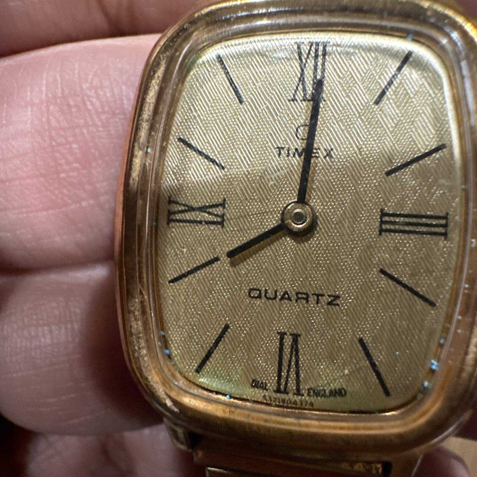Circa 1980s Timex Q Quartz Rectangular Watch with… - image 8