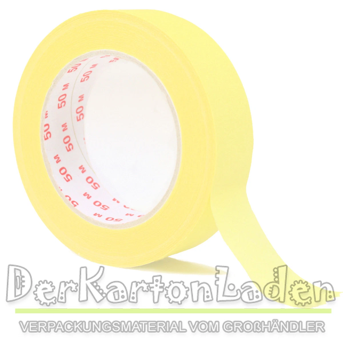 5 x Kreppband 30 mm x 50 m Malerkrepp Abklebeband Klebeband Abdeckband Krepp