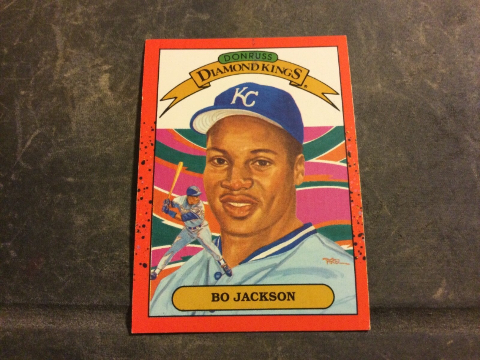 1990 Donruss Bo Jackson Baseball Card #1 (Diamond Kings) NM/M