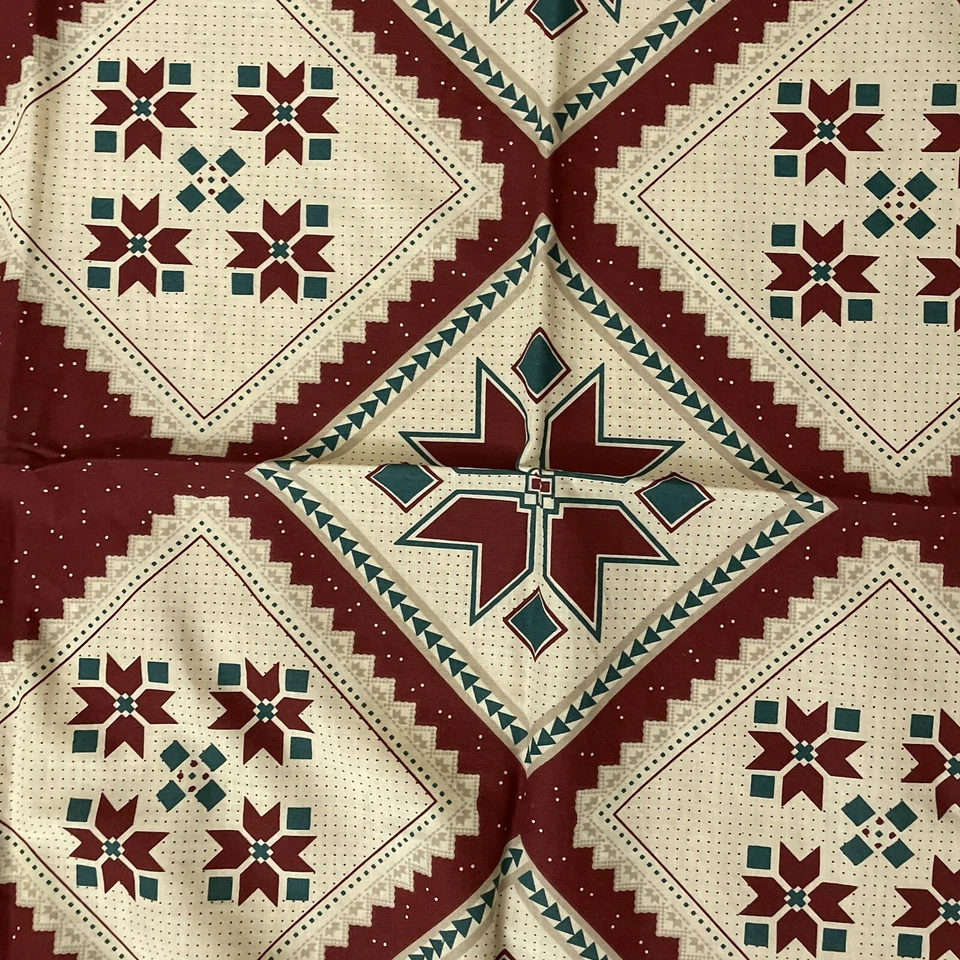 Burgundy Red Mini Trees Cheater Panel st. nicole designs for benartex panel - Image 4 of 4