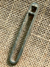 Excellent Dug Civil War Rifleman’s Buckle Keeper Uncleaned Light Green Patina