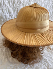 Safari hat pith helmet style jungle explorer hat, bought in South Africa