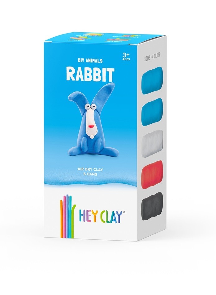 5904754604802 Пластичная масса Hey Clay Bunny Тм Toys 3090₽