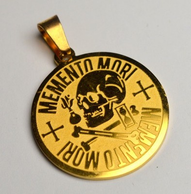 MEMENTO MORI MASONIC SKULL PENDANT (COMBINED SHIPPING)