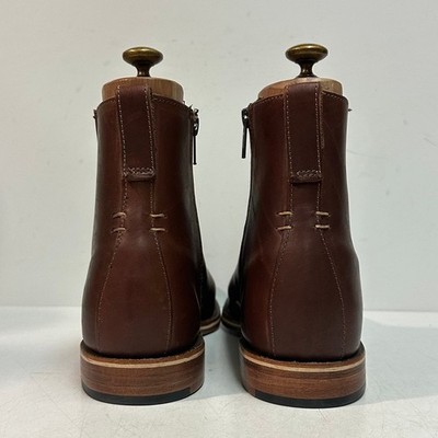 NWOT Rancourt & Co x Helm Pablo Boot Zipper Moto Horween Made in Maine USA 8.5 D EXCELLENT Rancourt & Co. x Helm Pablo Boot Zipper Moto Made  main image 4