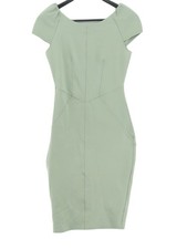 Closet Bodycon Midi Dress UK8 in Green