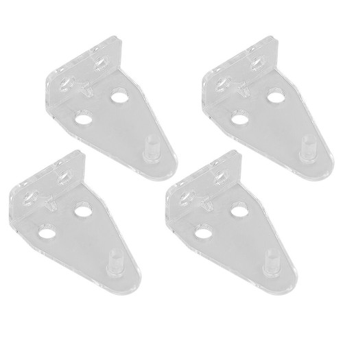 16Pc Blinds Brackets Door Blinds Bottom Bracket Door Blind Hold Down Brackets - Picture 6 of 10