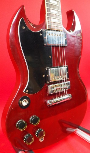 Vintage 1976 GIBSON SG STANDARD Left Handed Case Candy - Picture 9 of 24