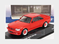 1:43 SOLIDO Mercedes Benz S-Class 560Sec Amg (C126) Wide Body 1990 Red SL4310902