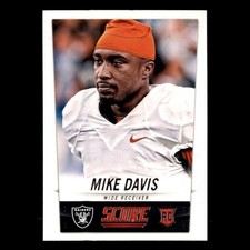 Mike Davis Rookie #409 2014 Panini SCORE Oakland Raiders Football Card NFL. rookie card picture