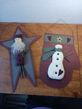 Handmade Vintage/ Rustic Christmas Decorations 