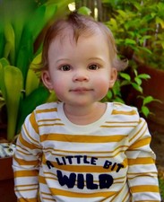 30in Realistic Reborn Baby Doll Kits Painted Handmade Cute Boy Festival Toy Gift