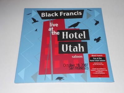 Black Francis - SEALED 2LP - Live At The Hotel Utah Saloon - RED VINYL - EU 2021