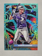 Aaron Schunk RC 2025 Topps Chrome Aqua Equinox Refractor /199 #172