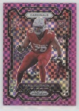 2023 Panini Prizm Rookies Purple Power Prizm 45/49 Paris Johnson Jr #304 14zh