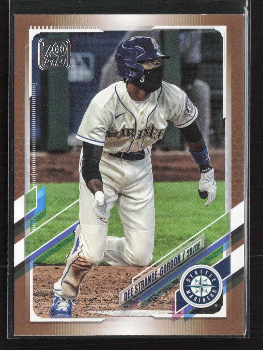 2021 Topps #119 Dee Strange-Gordon Gold #/2021