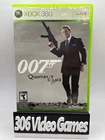 James Bond 007 Quantum of Solace Microsoft Xbox 360 Game - No Manual