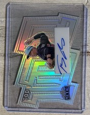 2024 Leaf Metal Baseball Tommy Troy Auto Top 100 Silver Prismatic SP #3/35