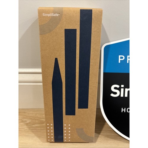 Simplisafe Yard Sign, Stakes, Manual,Window Stickers & Mounting Tape Brand New - Picture 2 of 8
