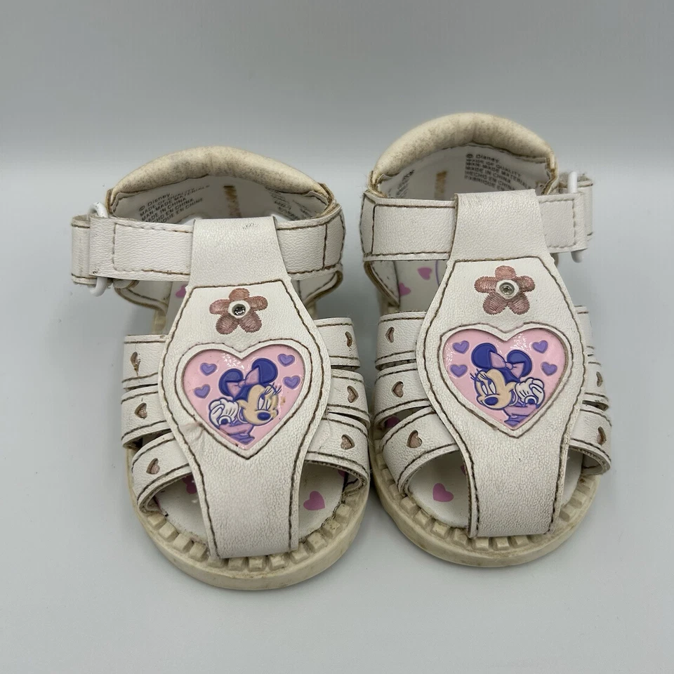 Sandalias de colección Disney Minnie Mouse talla 4 niña rara Foto 4 de 4