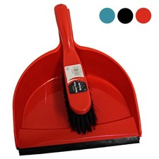 LITETRON 3 Pack Handheld Dustpan and Brush Sets- Compact & Durable Ergonomic