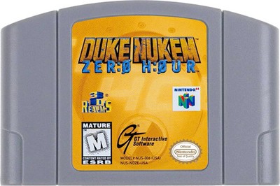 DUKE NUKEM ZERO HOUR - Nintendo 64 N64 - Game Only