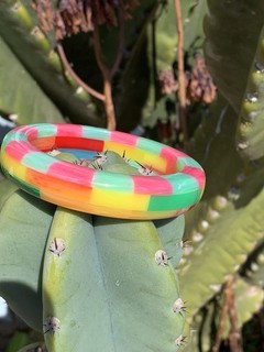 Signed Shultz Bakelite Bracelet