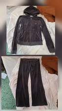 Vintage Y2K Juicy Couture Velour Tracksuit 2000s OG Zip Hoodie Rare VTG