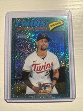2026 Topps Heritage #85 Royce Lewis Light Blue Sparkle