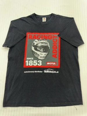 Fruit of the Loom Herren T-Shirt schwarz Racing Graphic XL - Bild 1 von 4