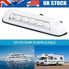 LED Awning Porch Outside Light Campervan Motorhome RV Trailer Boat Roof Lamp 12V