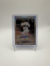 2022 Topps Chrome Christian Lopes Rookie Refractor Auto #AC-CL
