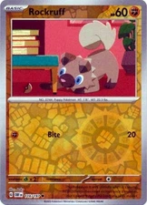 POKEMON TCG Rockruff - 116/197 - Common Reverse Holo NM