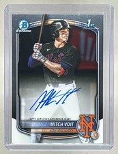 Mitch Voit 2025 Bowman Chrome Draft #CPA-MV Auto 1st RC