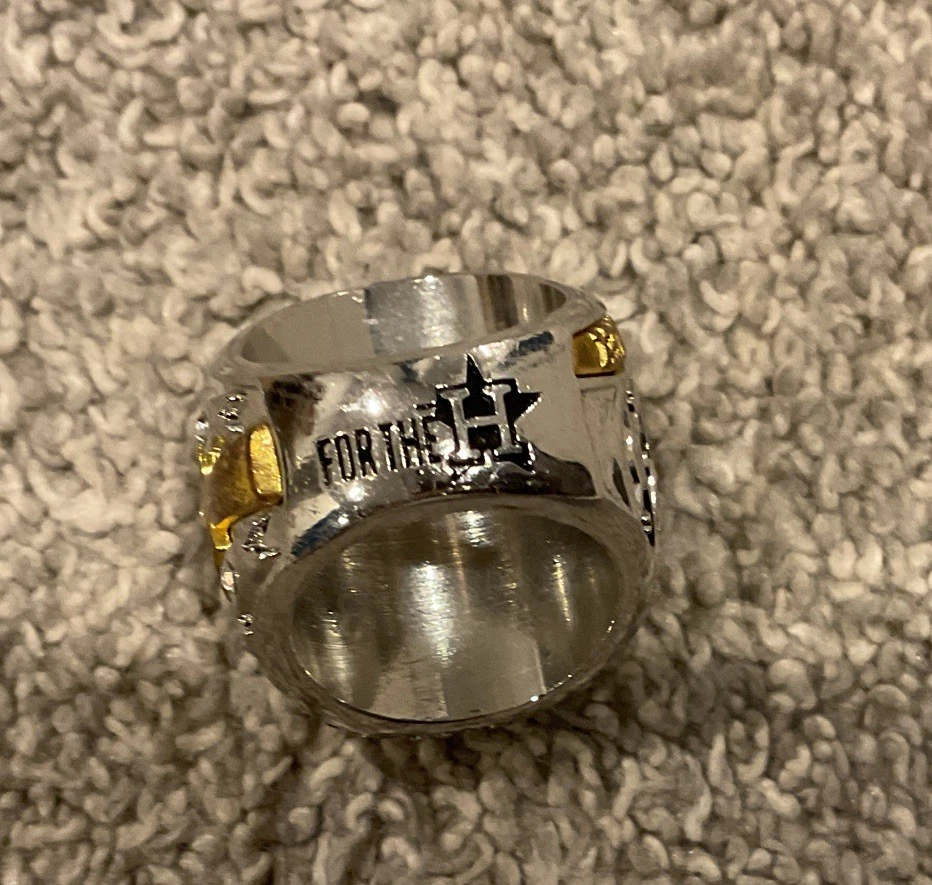 Anillo réplica MICHAEL BRANTLEY Houston Astros 2023 campeones de la Liga Americana Foto 4 de 4