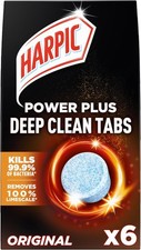 Harpic Power Plus Deep Cleaning Toilet Cleaner 6 Tablets-TOMORROW DELIVERY🚛