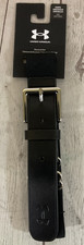 Under Armour Mens Adult One Size Fits All Adjustable Stretch Baseball Belt Black