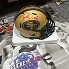 Terrell Owens Autographed San Fransico 49ers Rave Speed Mini Helmet-Beckett