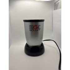 Magic Bullet Personal Blender Base MB1001 Silver Black High Torque Power Base