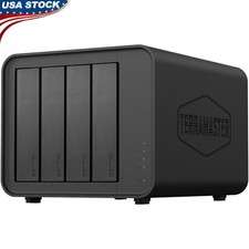 USB 3.2 4-Bay Hard Drive Enclosure Tool-Free Hot Swap High-Speed Storage 10Gbps