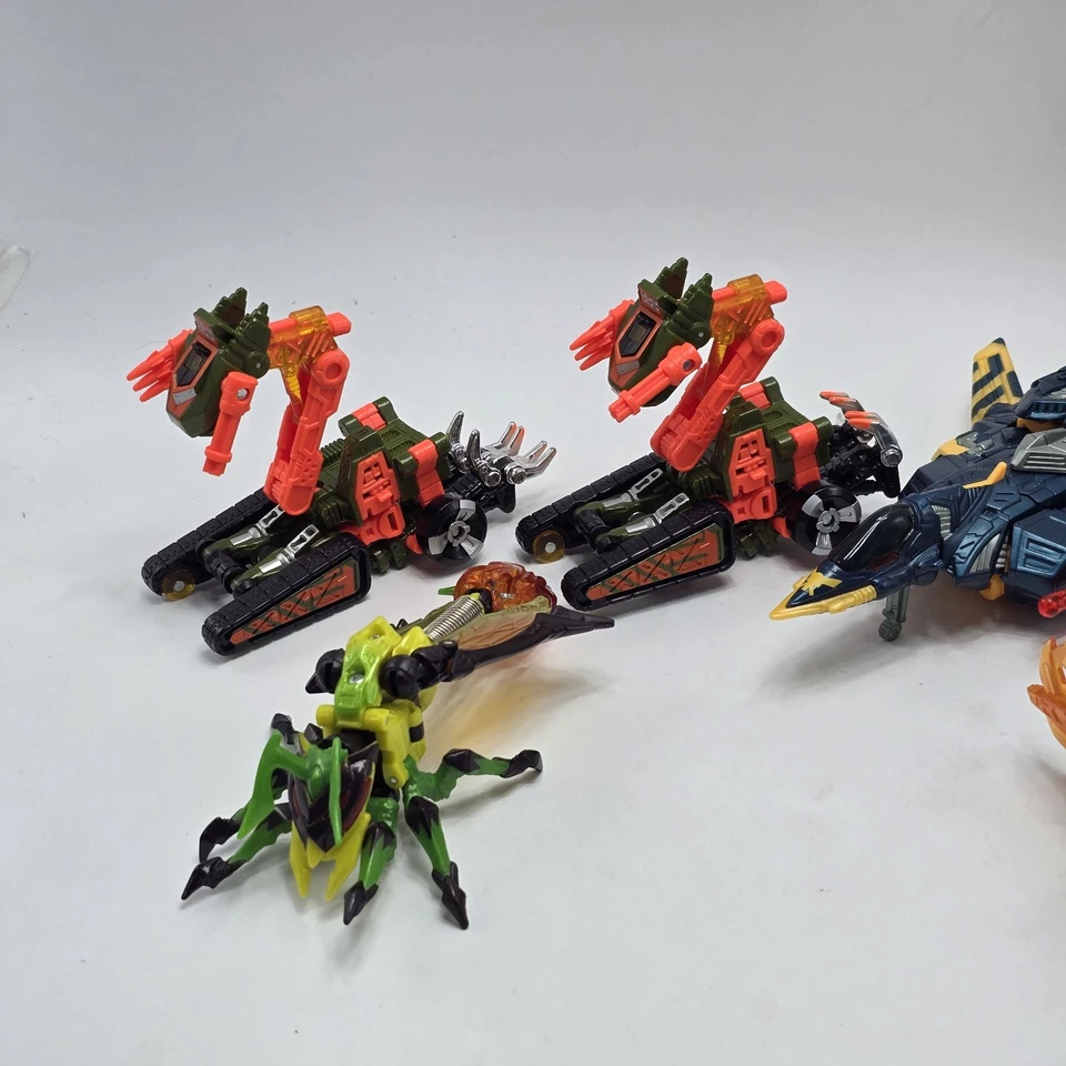 Transformers Beast Machines Lot Of 7 Jetstorm Obsidian & More Near Complete - Image 4 of 4