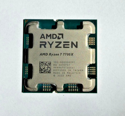 AMD Ryzen 7 7700X 8-Core Socket AM5 4.5GHz CPU MPN 100-000000591
