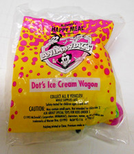 Vintage McDonald's Happy Meal Animaniacs Dots Ice Cream Wagon 1993 New