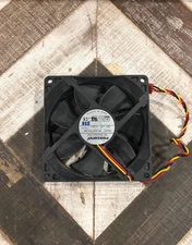 Used Foxconn PC Cooling fan, Size: L=3 1/4, H=3/4inch, W=3 1/4. PCI Slot Fan