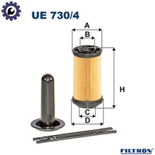 UREA FILTER UE 730/4 FOR NISSAN YD25K3LD-5HO/5MI/5LO 2.5L ZD30DDTi 3.0L 4cyl