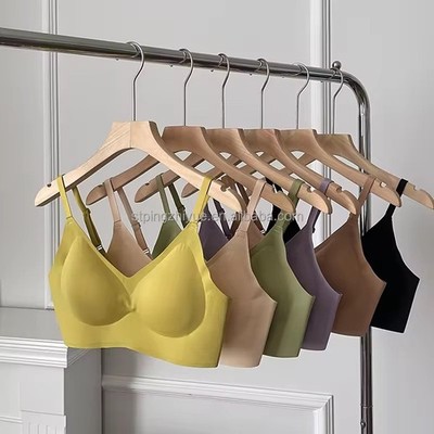 ''Allow Me'' Seamless Jelly Push Up Bra